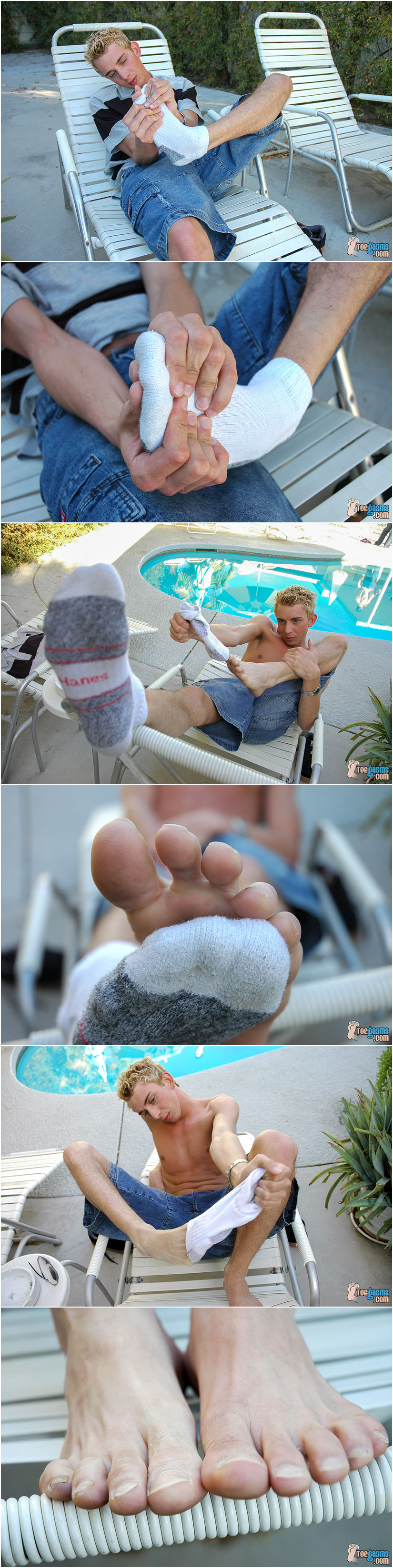 Sexy twink toes